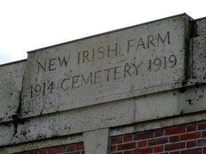 The New Irish Farm World War One Cemetery
