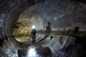 Lovely corner in the Fleet Sewer. (Image with thanks to Flickr User: Mr. J Doe)