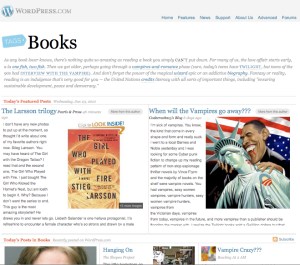 Wordpress Books Tag Page